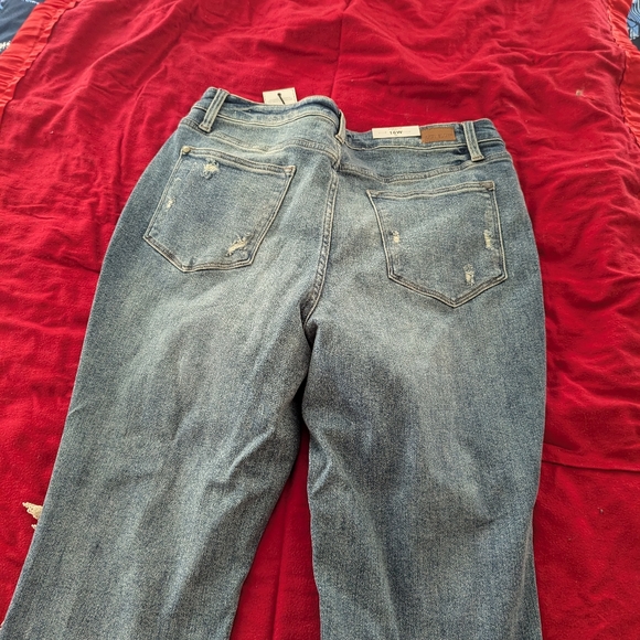 Judy blues high waist straight fit jeans - Picture 3 of 3